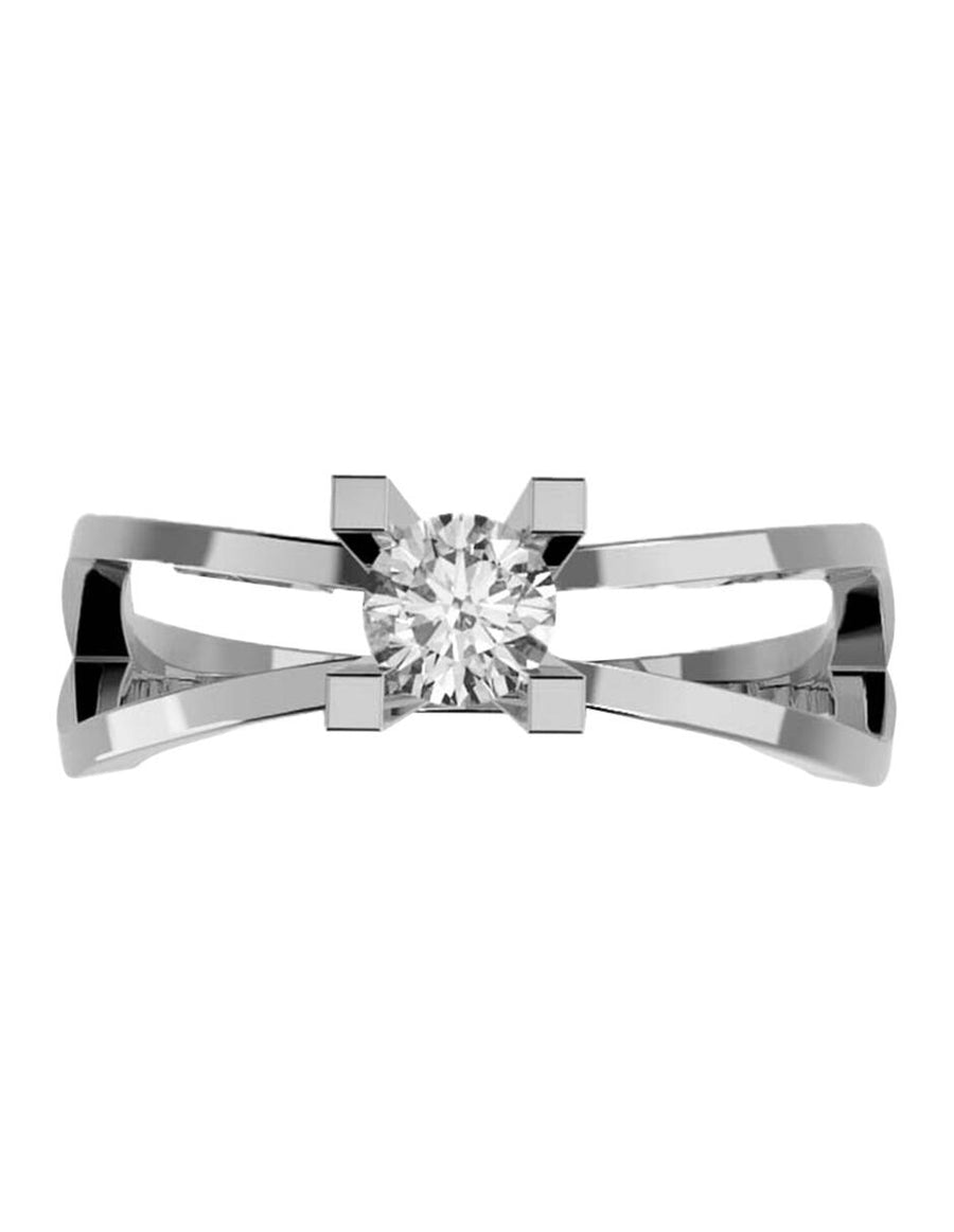 ANILLO DE ORO CON CIRCONIA