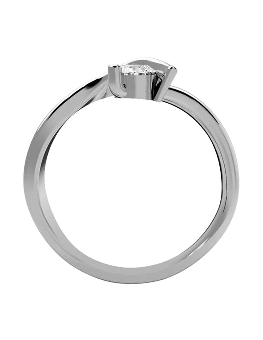 ANILLO DE ORO CON CIRCONIA