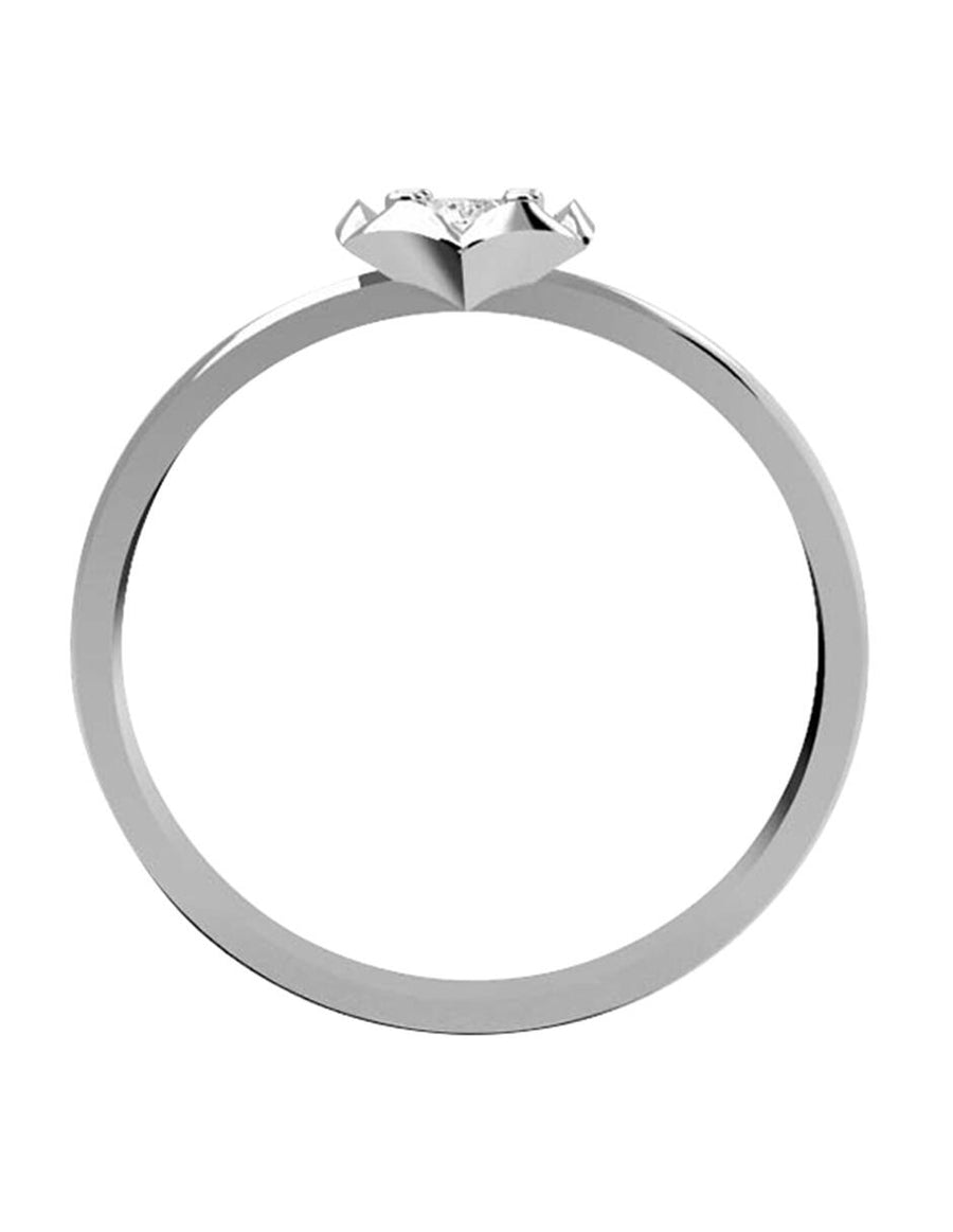 ANILLO DE ORO CON CIRCONIA