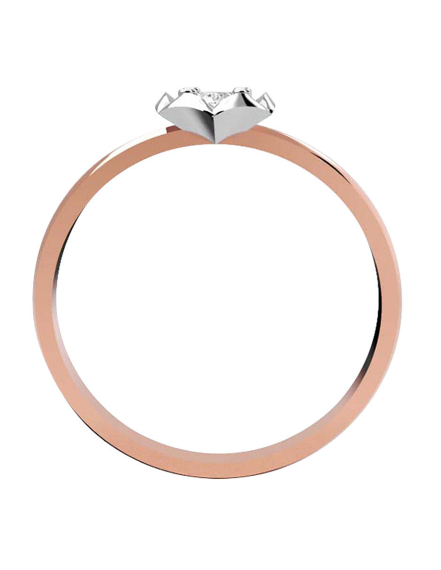 ANILLO DE ORO CON CIRCONIA