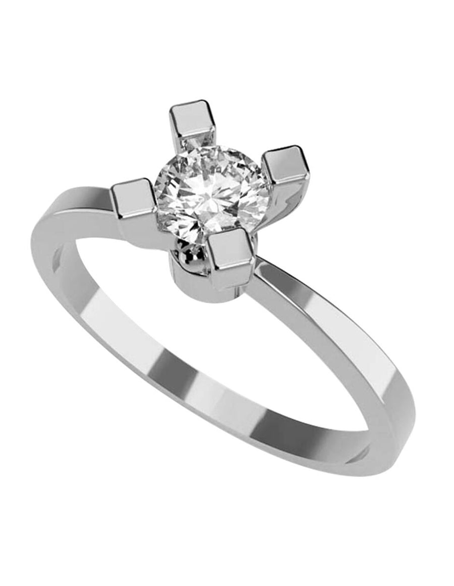ANILLO DE ORO CON CIRCONIA