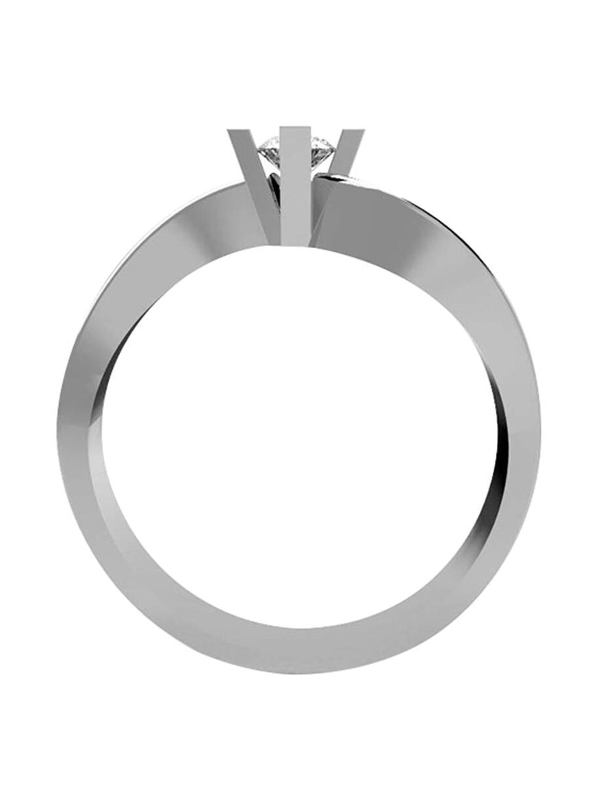 ANILLO DE ORO CON CIRCONIA