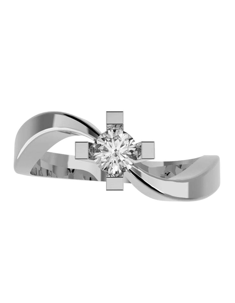 ANILLO DE ORO CON CIRCONIA