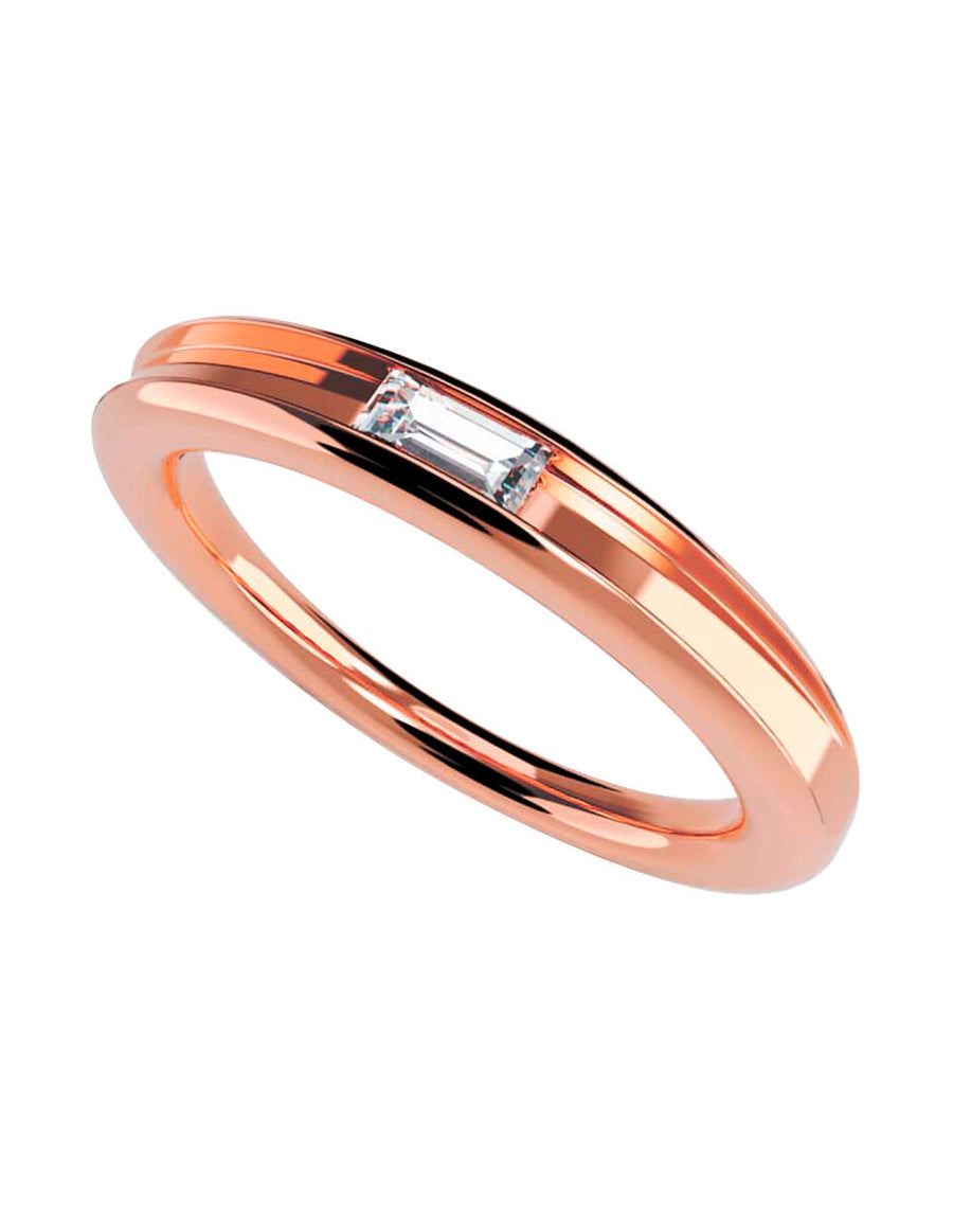 ANILLO DE ORO CON CIRCONIA