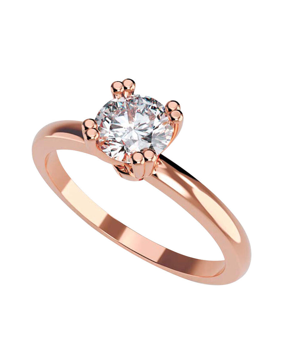 ANILLO DE ORO CON CIRCONIA
