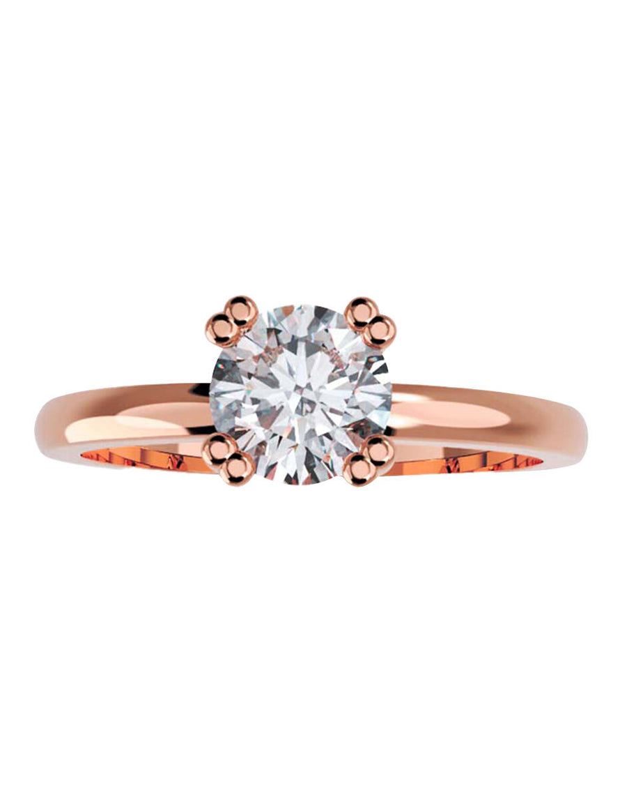 ANILLO DE ORO CON CIRCONIA