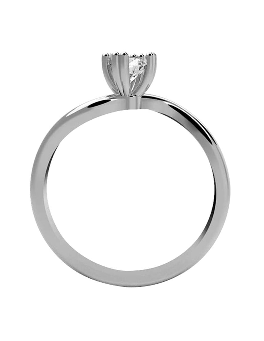 ANILLO DE ORO CON CIRCONIA