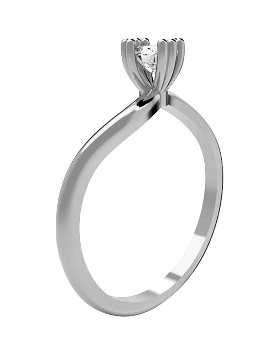 ANILLO DE ORO CON CIRCONIA