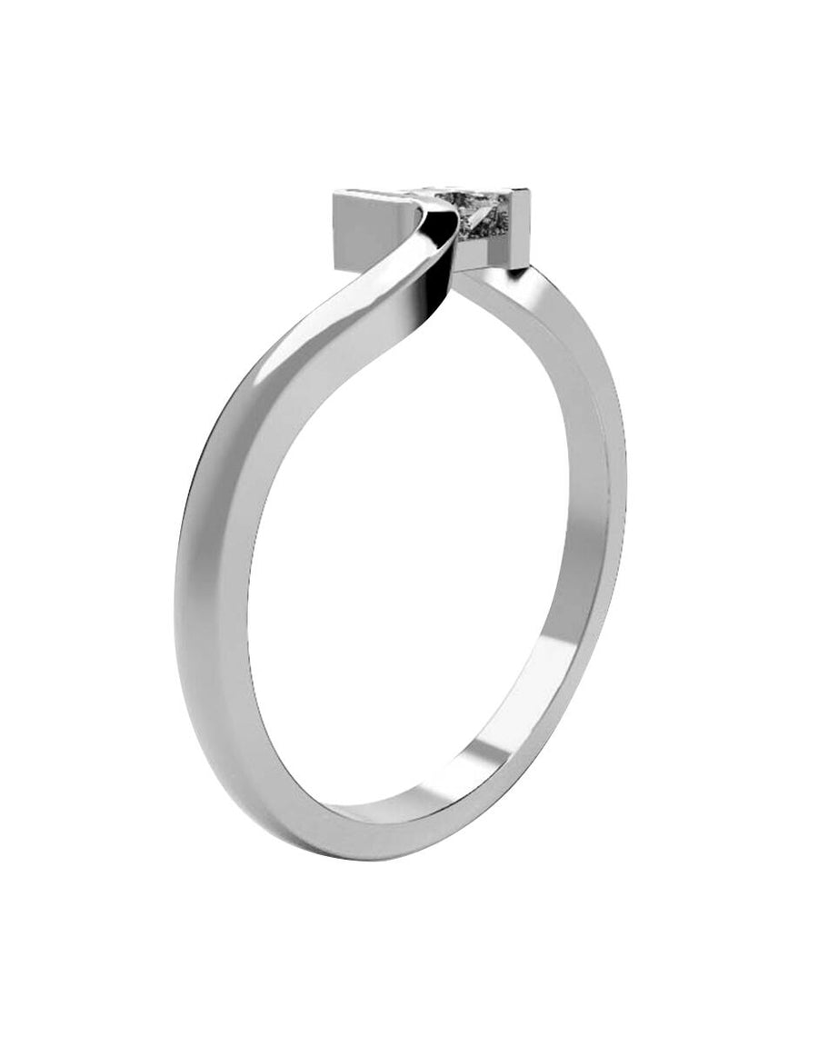 ANILLO DE ORO CON CIRCONIA