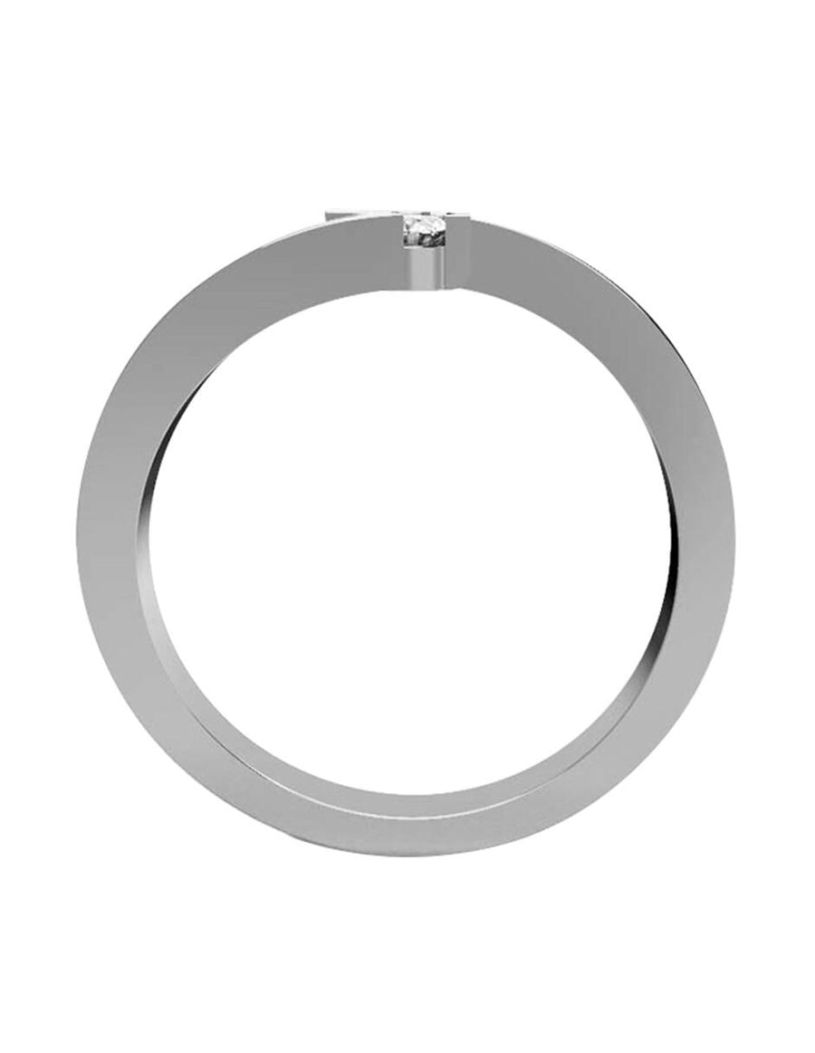 ANILLO DE ORO CON CIRCONIA