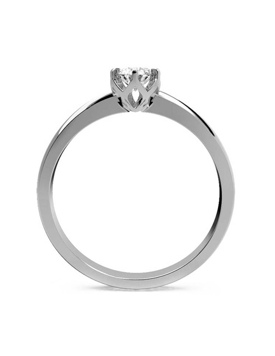 ANILLO DE ORO CON CIRCONIA