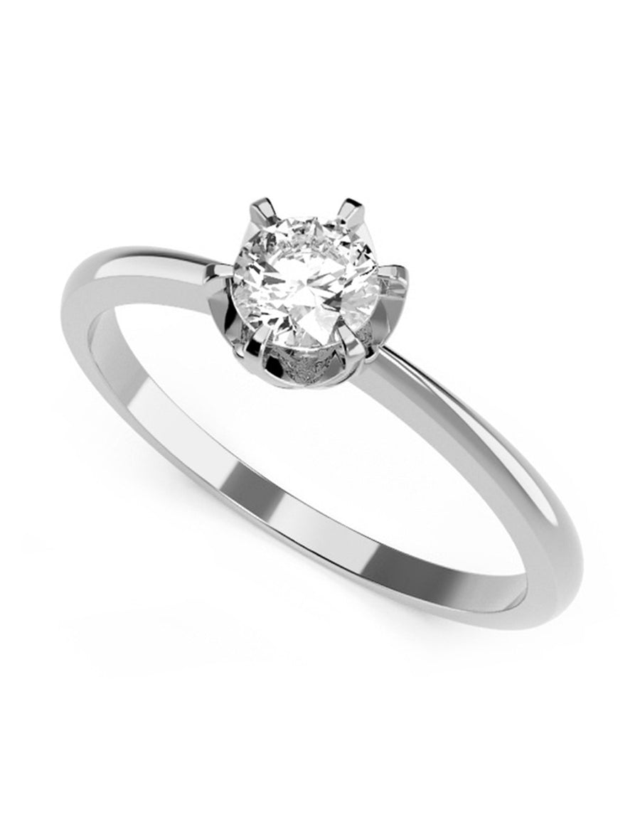 ANILLO DE ORO CON CIRCONIA