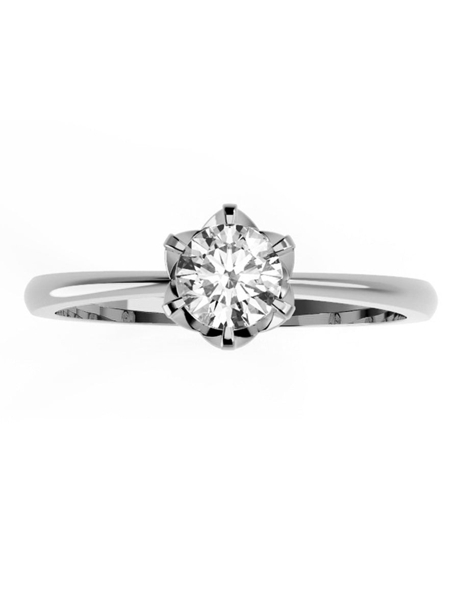 ANILLO DE ORO CON CIRCONIA