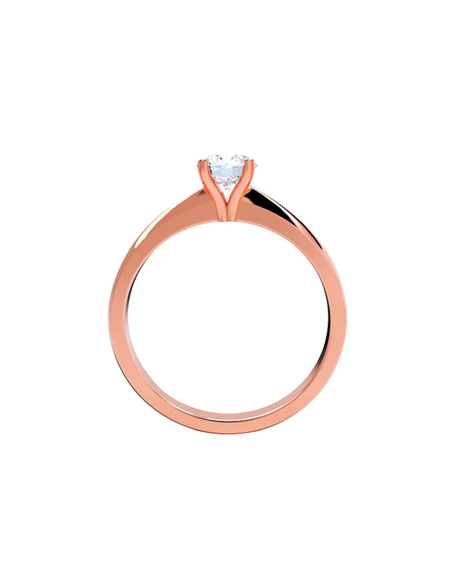 ANILLO DE ORO CON CIRCONIA