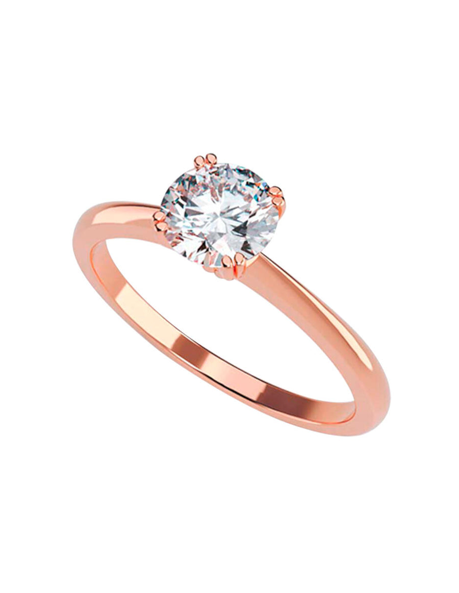 ANILLO DE ORO CON CIRCONIA
