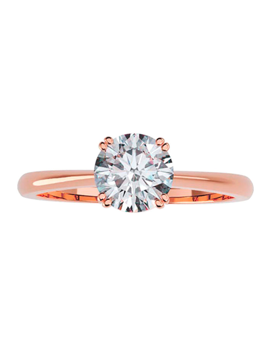 ANILLO DE ORO CON CIRCONIA
