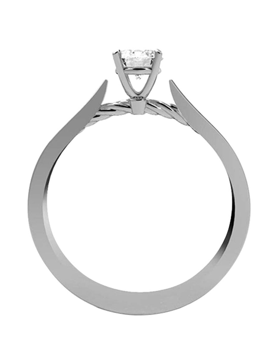 ANILLO DE ORO CON CIRCONIA