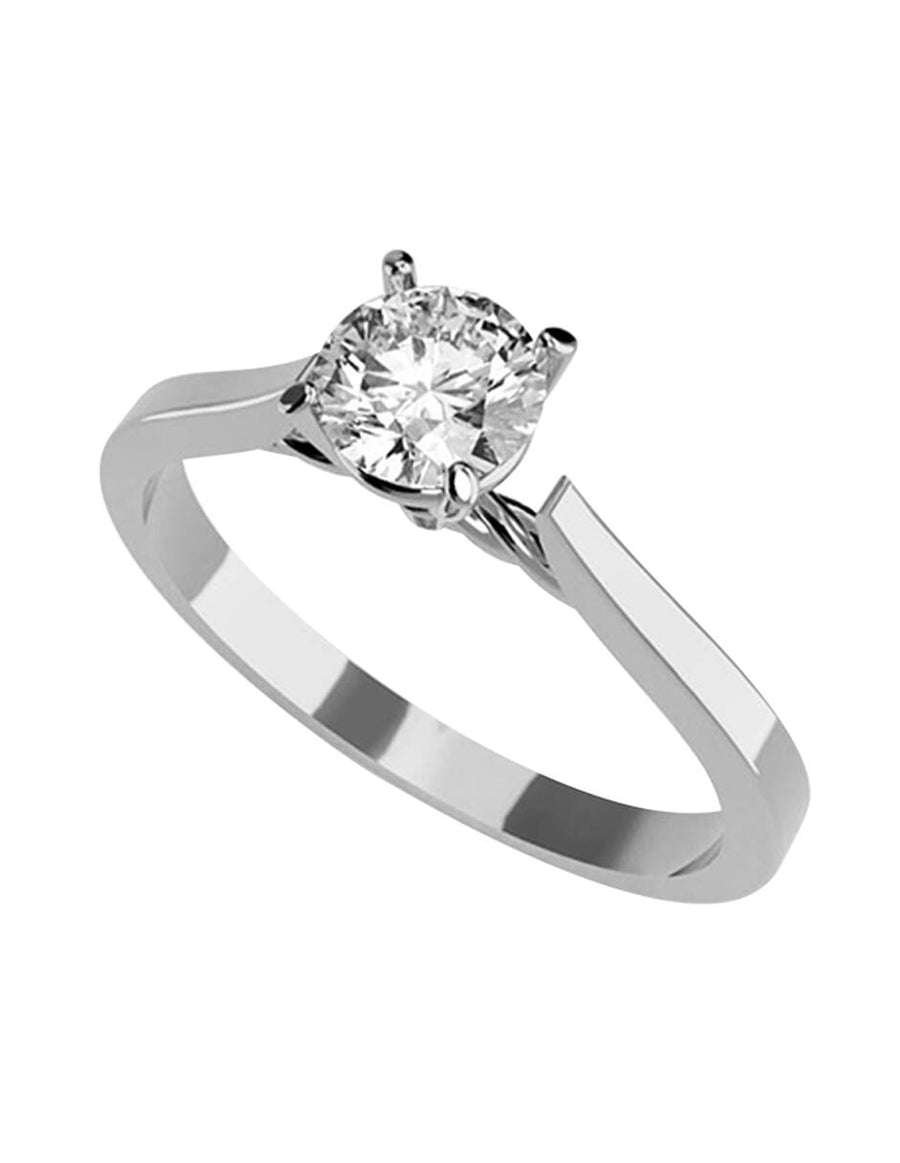 ANILLO DE ORO CON CIRCONIA