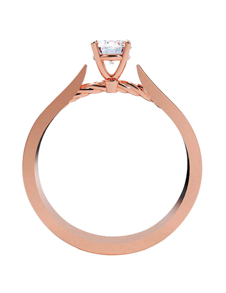 ANILLO DE ORO CON CIRCONIA