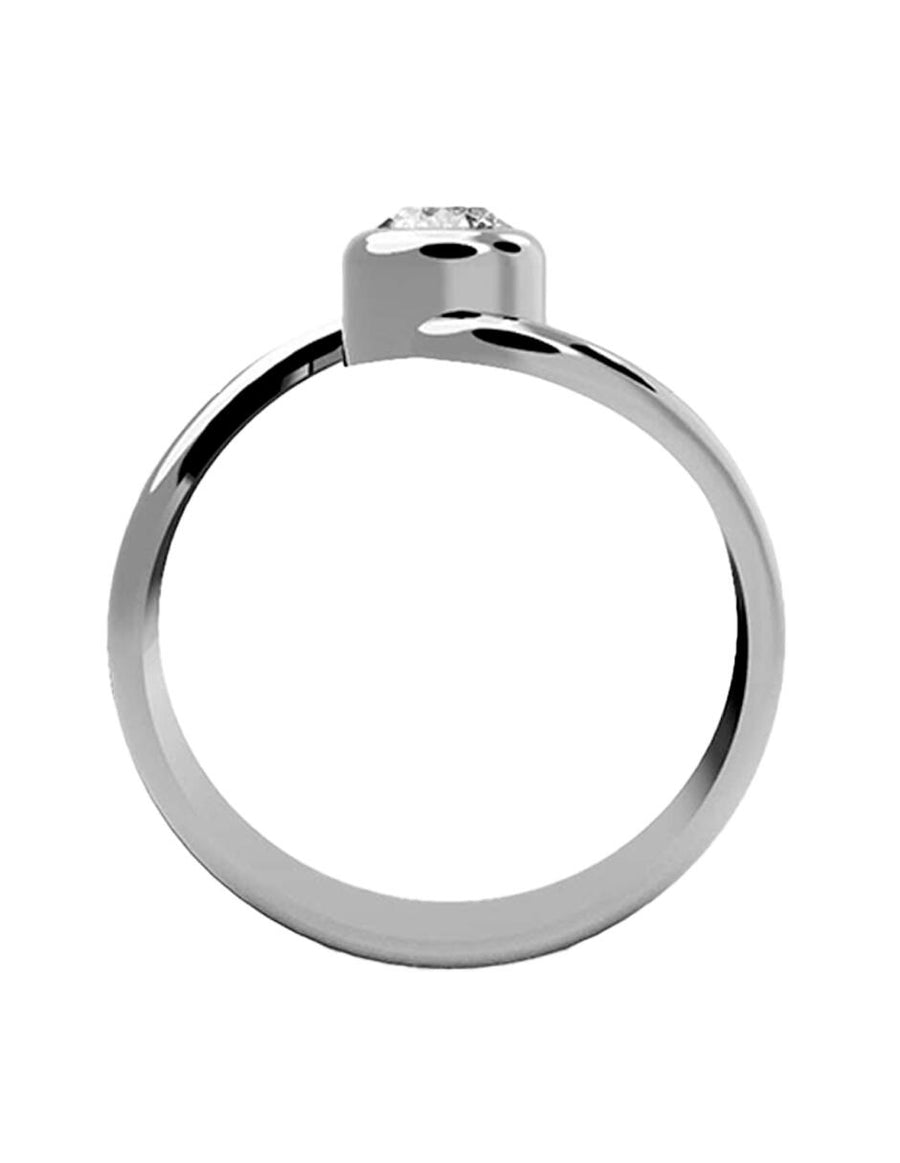 ANILLO DE ORO CON CIRCONIA