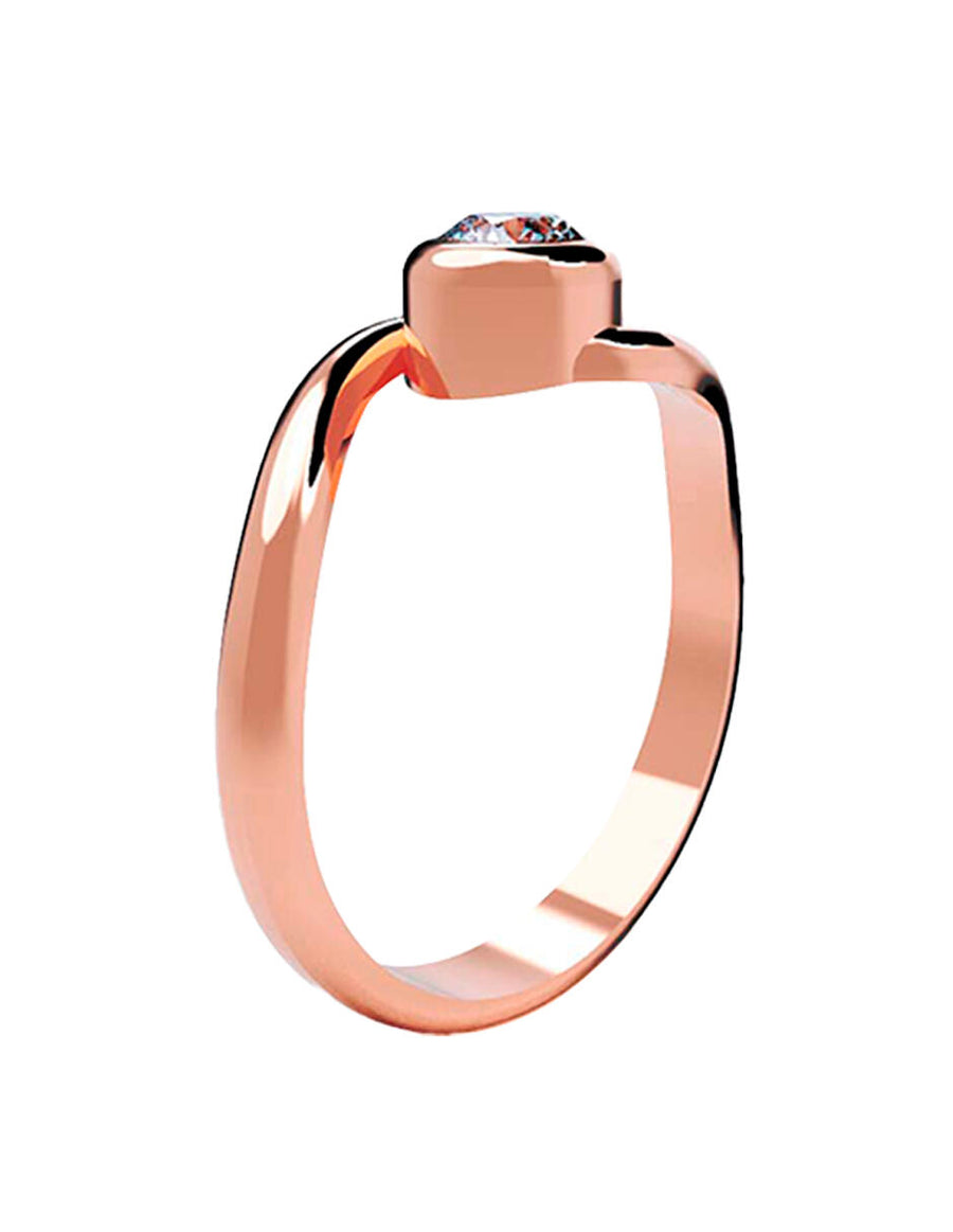 ANILLO DE ORO CON CIRCONIA
