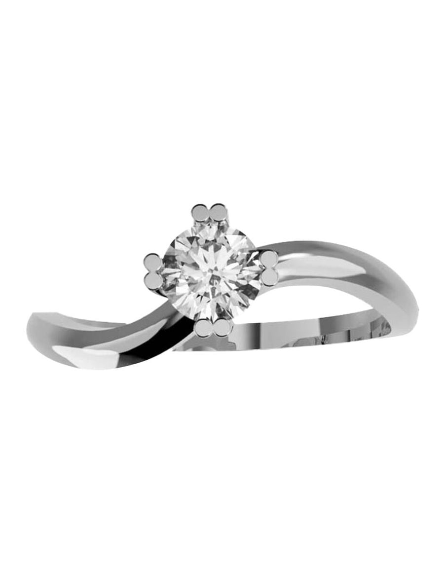 ANILLO DE ORO CON CIRCONIA