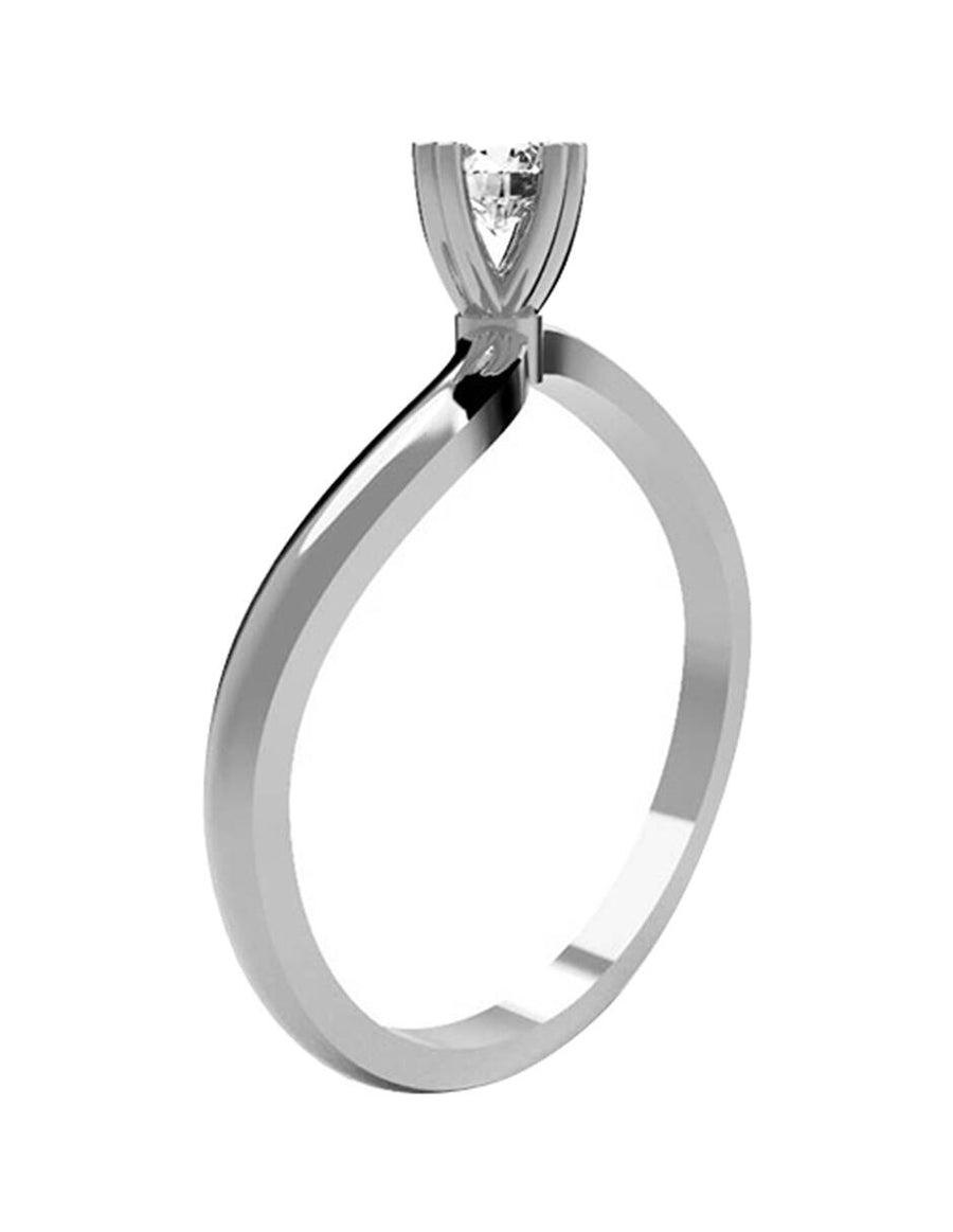 ANILLO DE ORO CON CIRCONIA