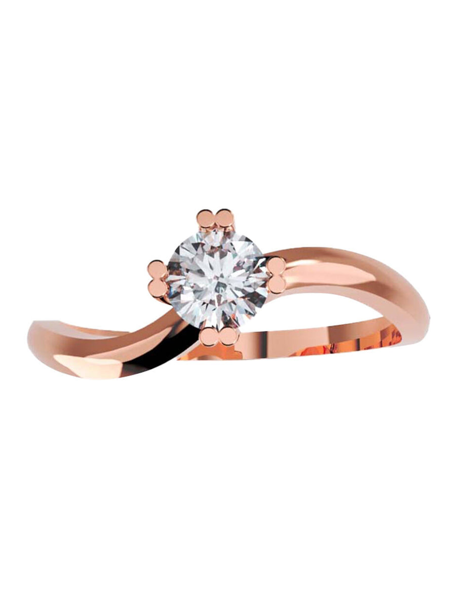 ANILLO DE ORO CON CIRCONIA