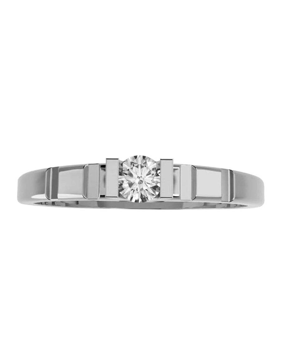ANILLO DE ORO CON CIRCONIA