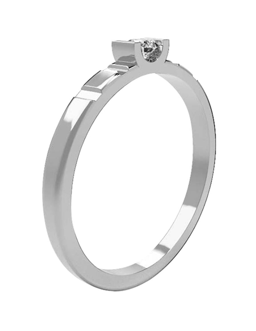 ANILLO DE ORO CON CIRCONIA