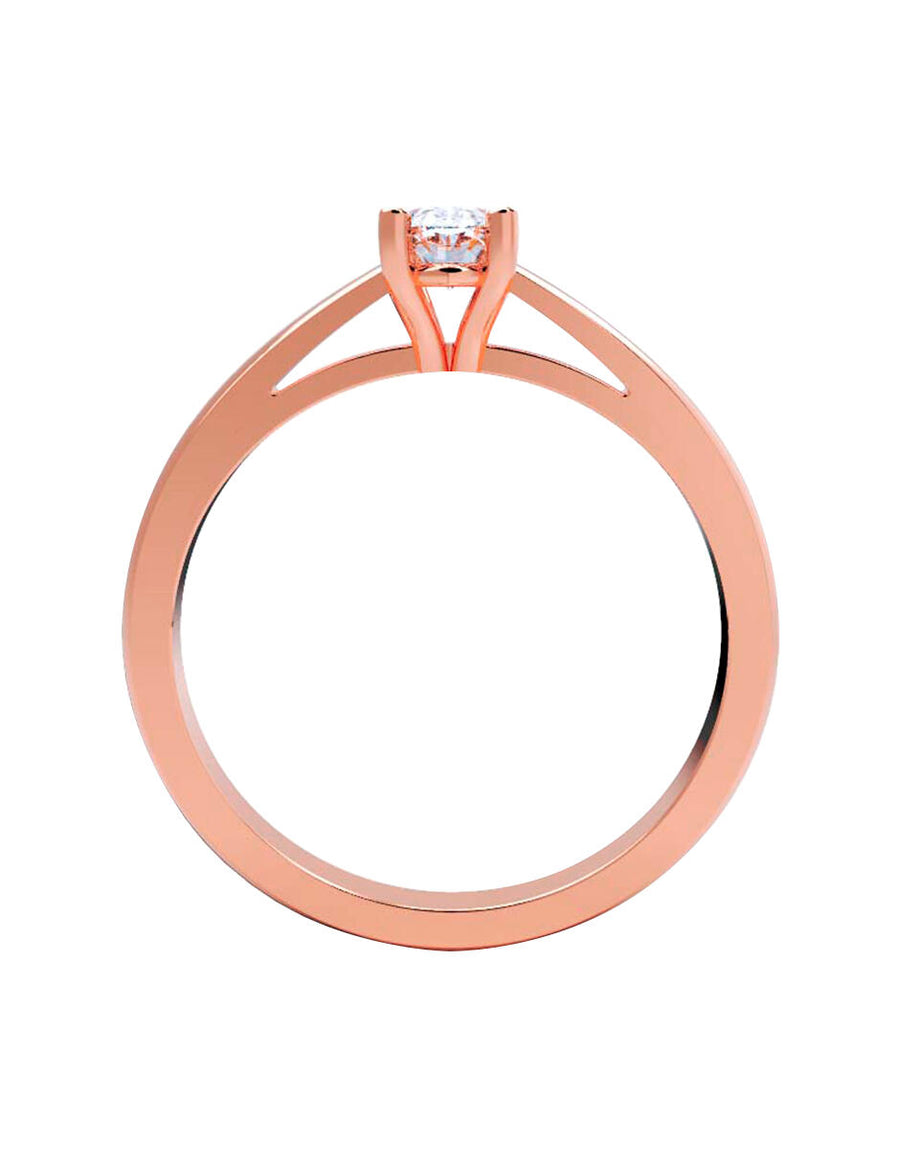 ANILLO DE ORO CON CIRCONIA