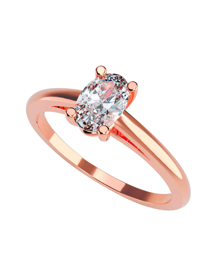 ANILLO DE ORO CON CIRCONIA