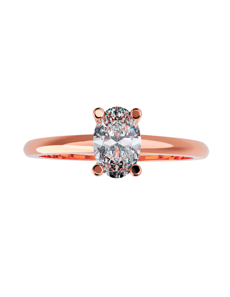 ANILLO DE ORO CON CIRCONIA