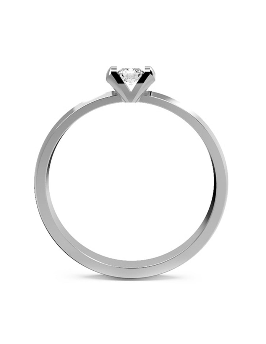 ANILLO DE ORO CON CIRCONIA