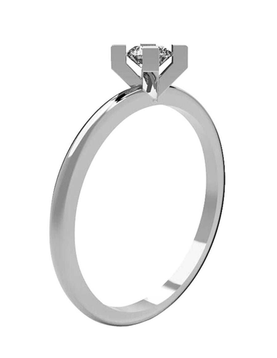 ANILLO DE ORO CON CIRCONIA
