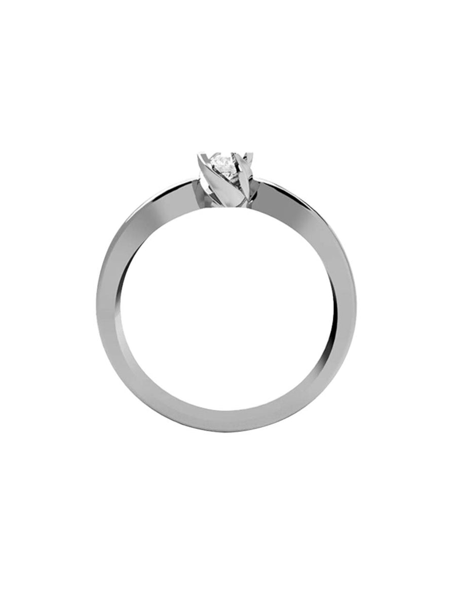 ANILLO DE ORO CON CIRCONIA