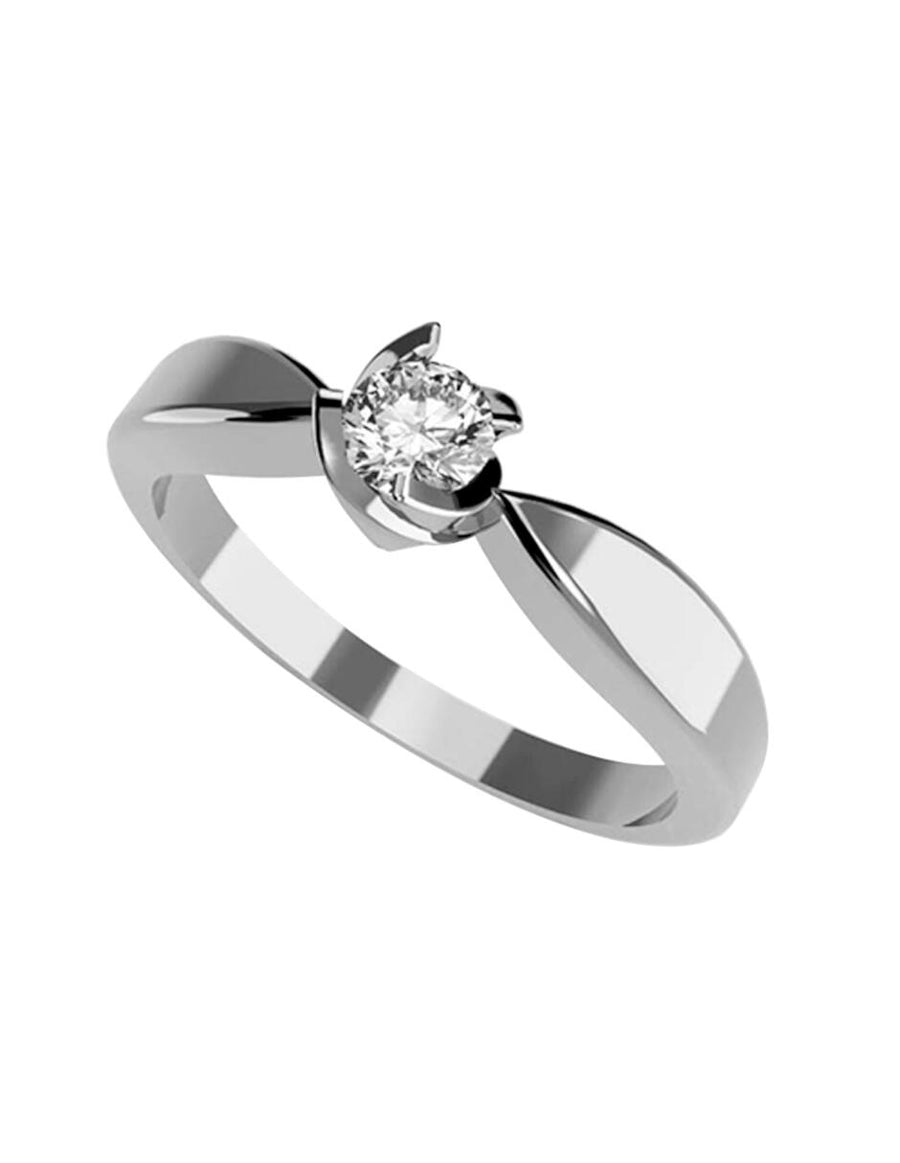 ANILLO DE ORO CON CIRCONIA