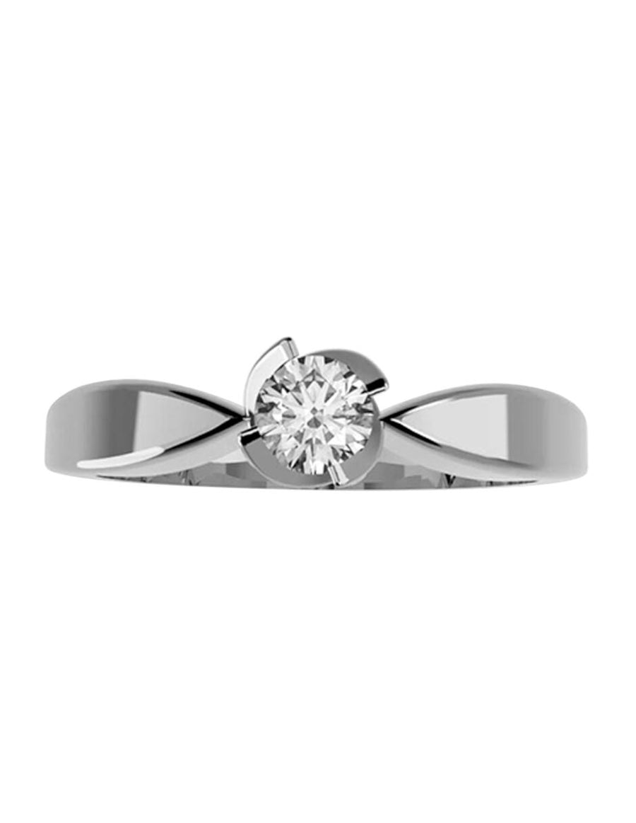 ANILLO DE ORO CON CIRCONIA