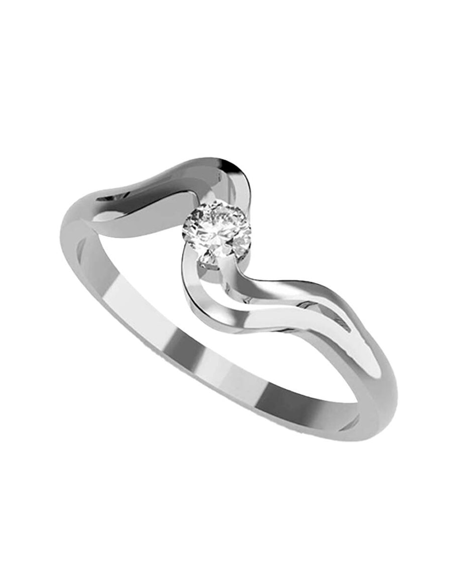 ANILLO DE ORO CON CIRCONIA