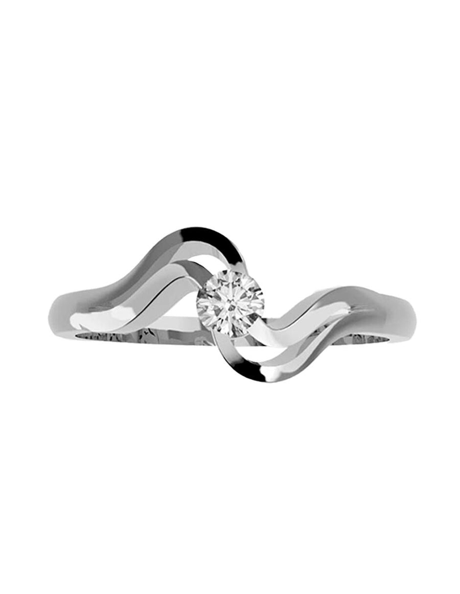 ANILLO DE ORO CON CIRCONIA