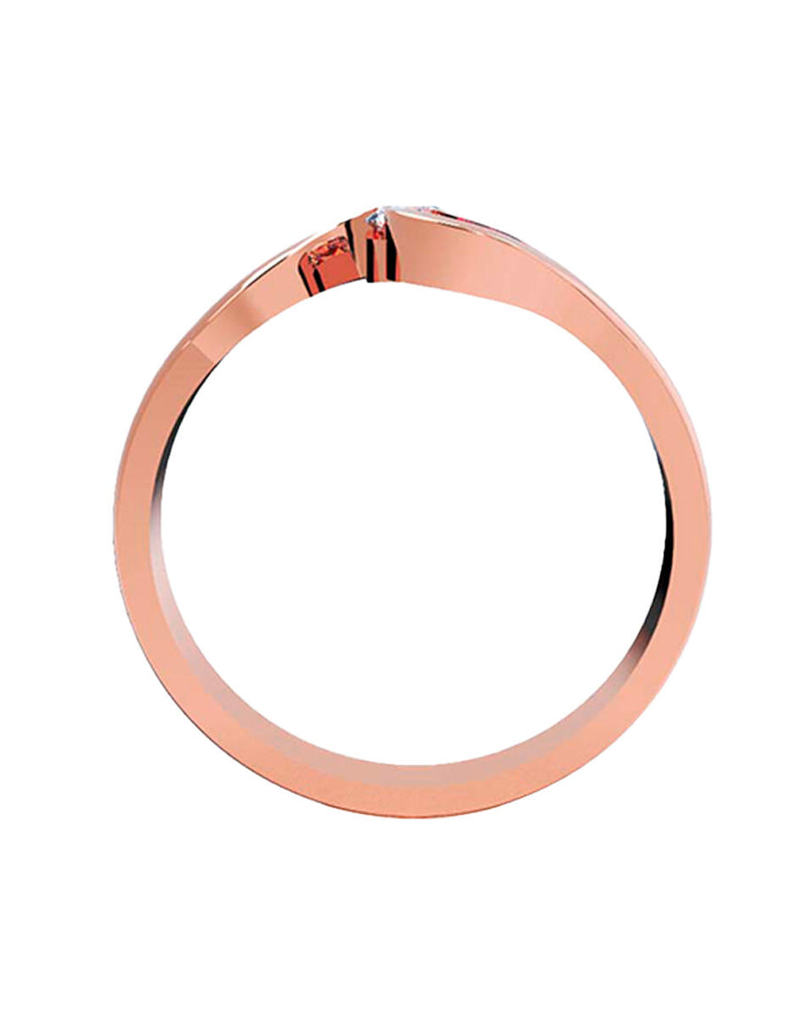 ANILLO DE ORO CON CIRCONIA