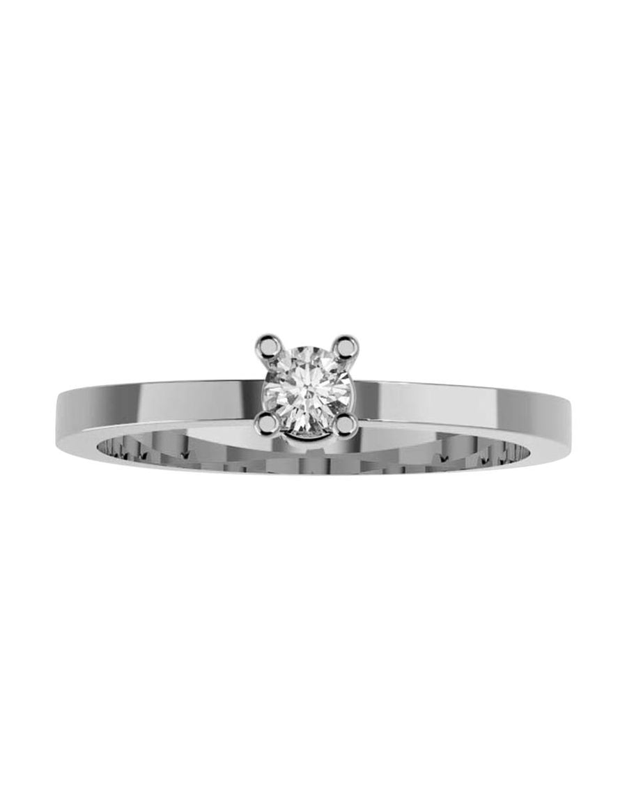 ANILLO DE ORO CON CIRCONIA