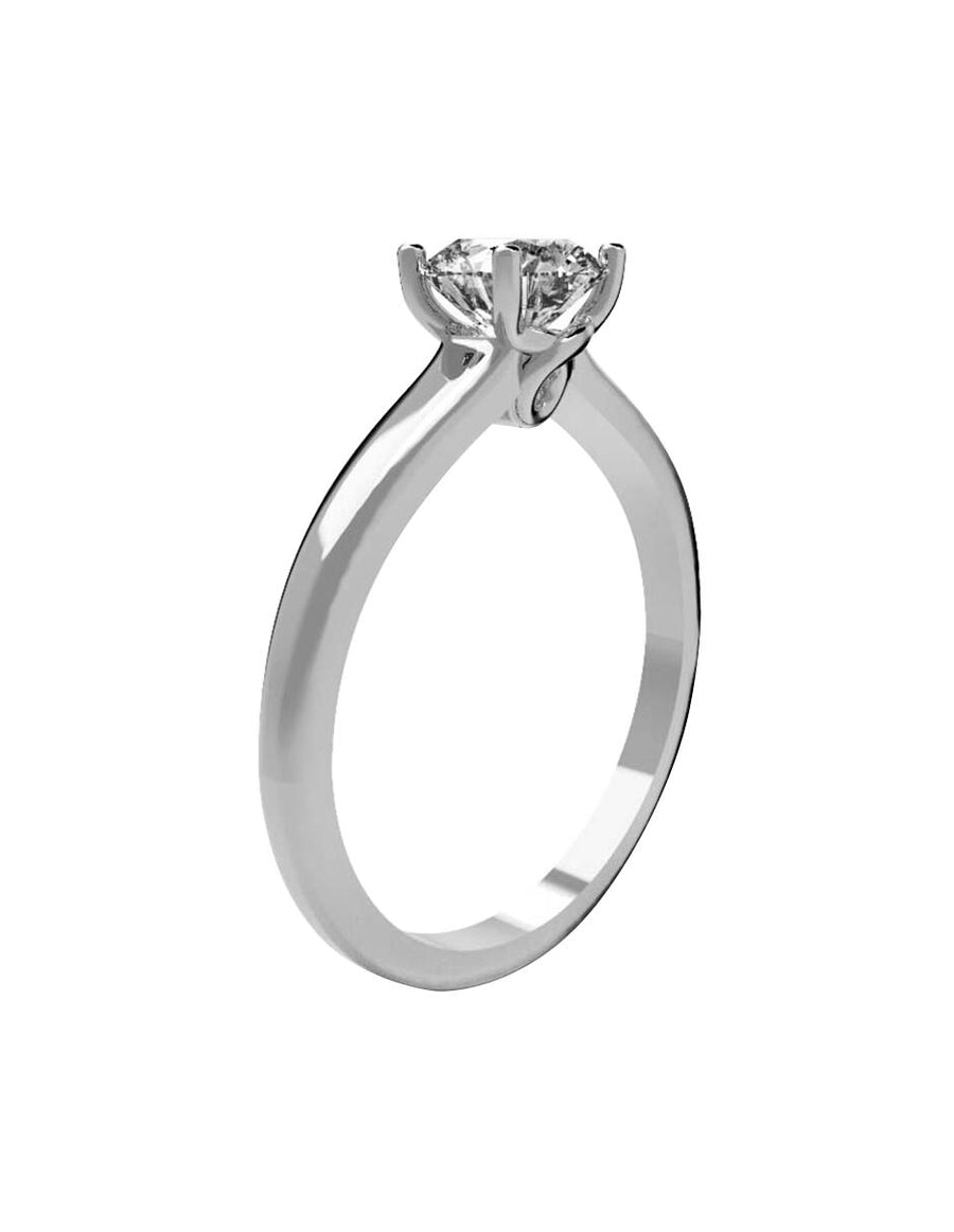 ANILLO DE ORO CON CIRCONIA