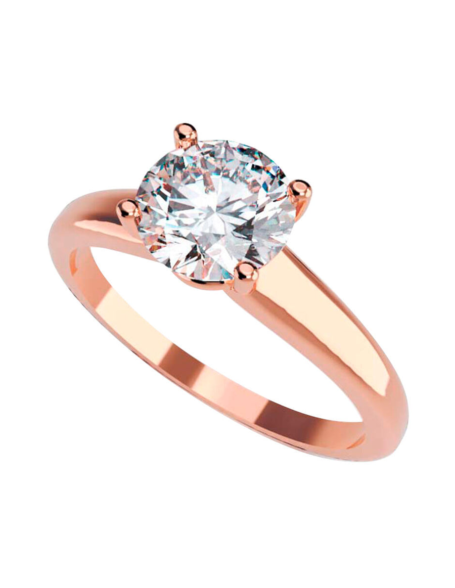 ANILLO DE ORO CON CIRCONIA