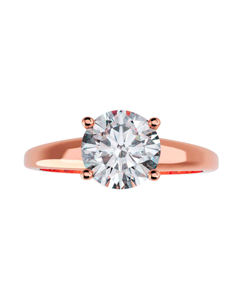 ANILLO DE ORO CON CIRCONIA