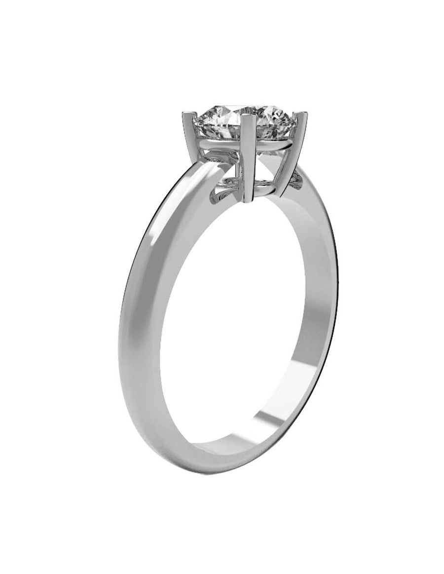 ANILLO DE ORO CON CIRCONIA