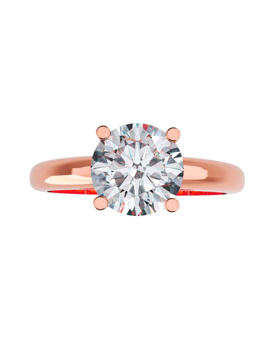 ANILLO DE ORO CON CIRCONIA