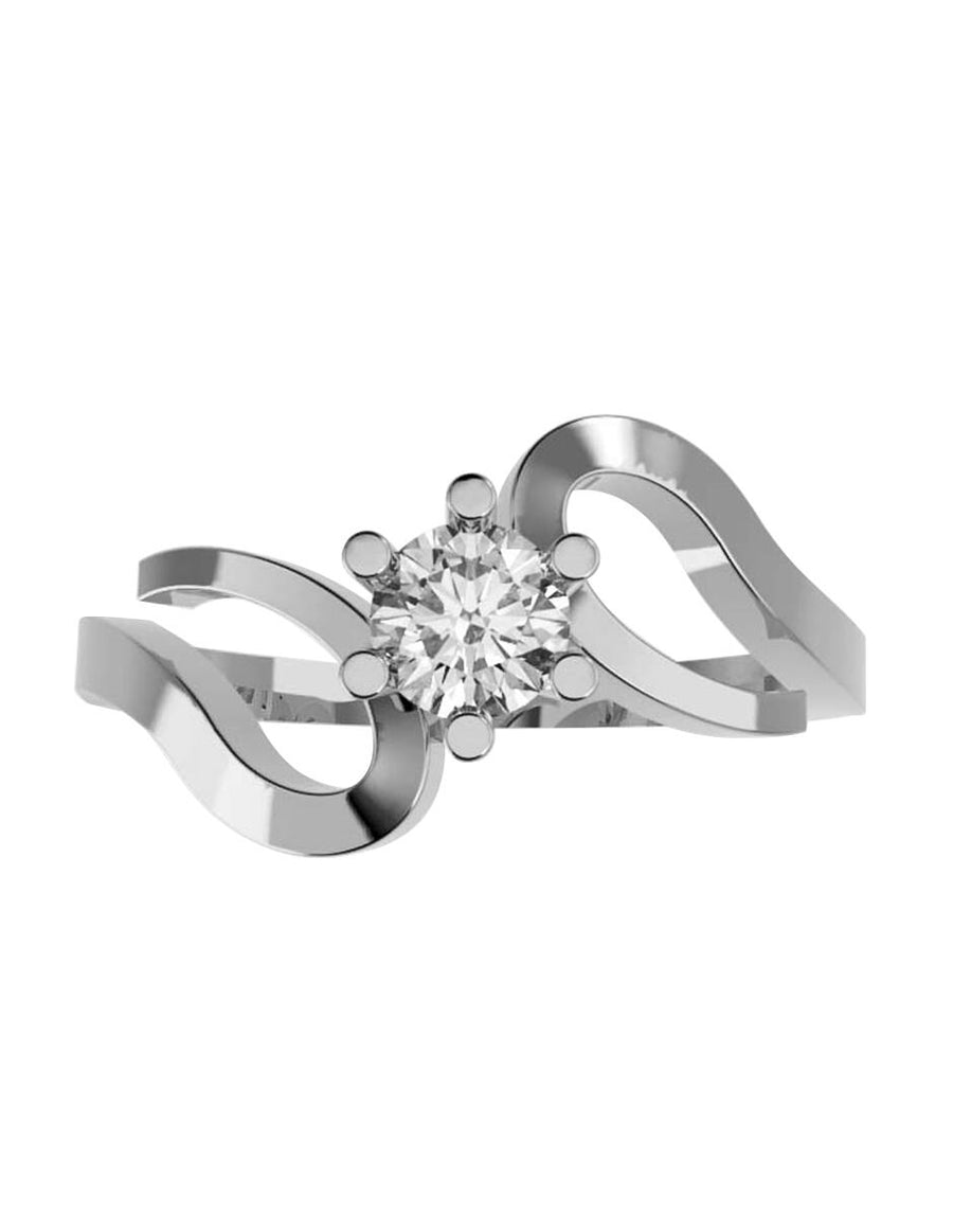 ANILLO DE ORO CON CIRCONIA