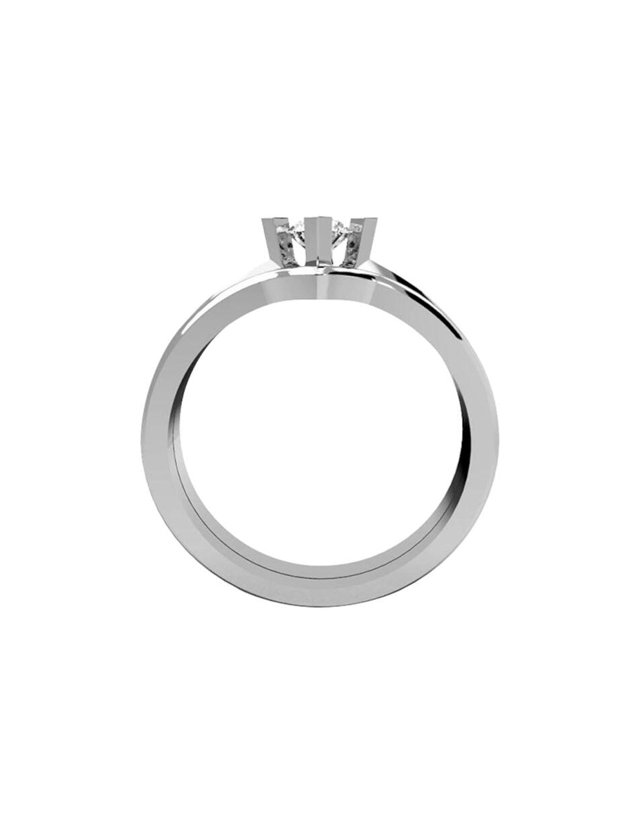 ANILLO DE ORO CON CIRCONIA