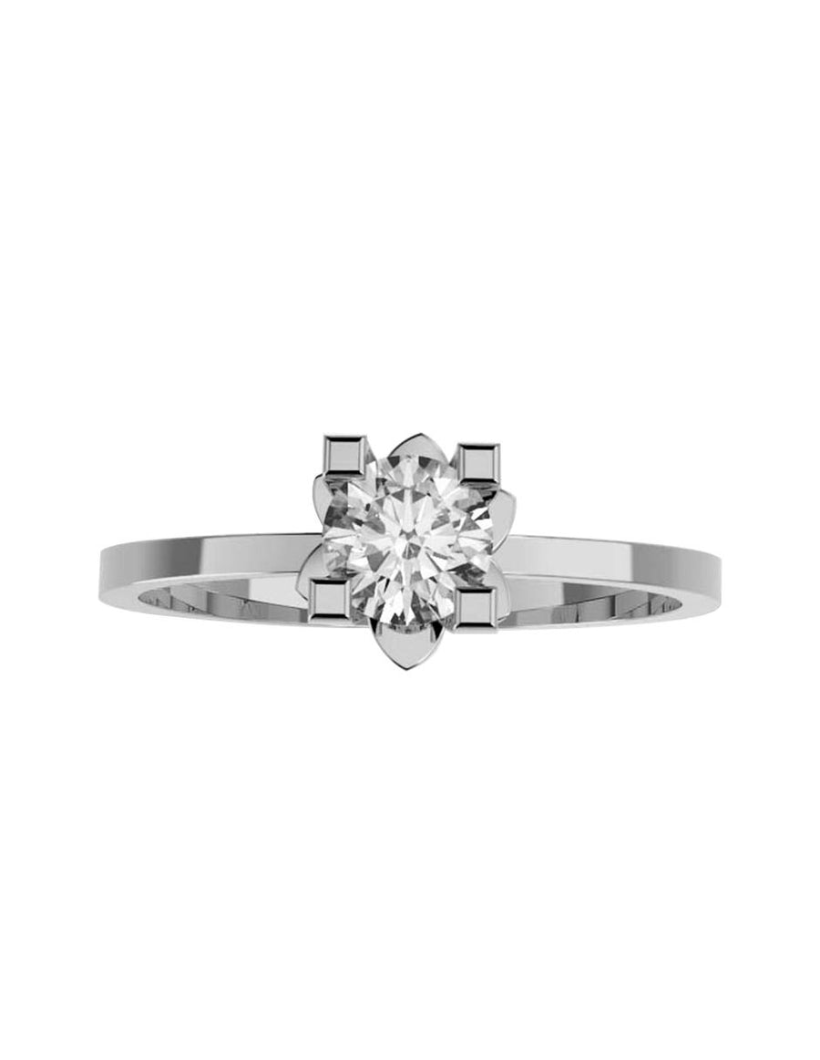 ANILLO DE ORO CON CIRCONIA